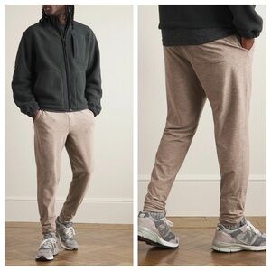 Outdoor Voices Tapered Cloudknit Sweatpants Mocha Tan XXXL